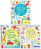 The Usborne Little Children's Activity Book 3 Books Collection Set James Maclaine and Lucy Bowman