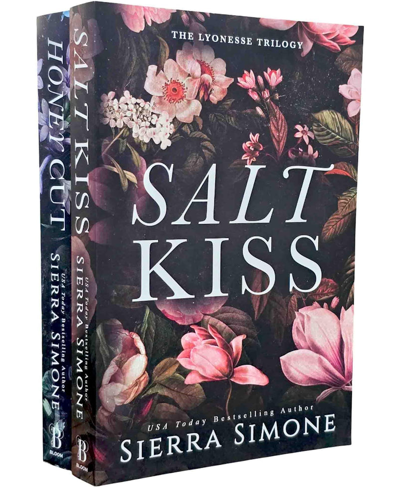 Lyonesse Series by Sierra Simone 2 Books Collection Set (Salt Kiss and Honey Cut)