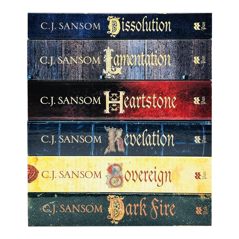 The Shardlake Series Collection 6 Books Set By C.J. Sansom, Dissolution Dark Fire