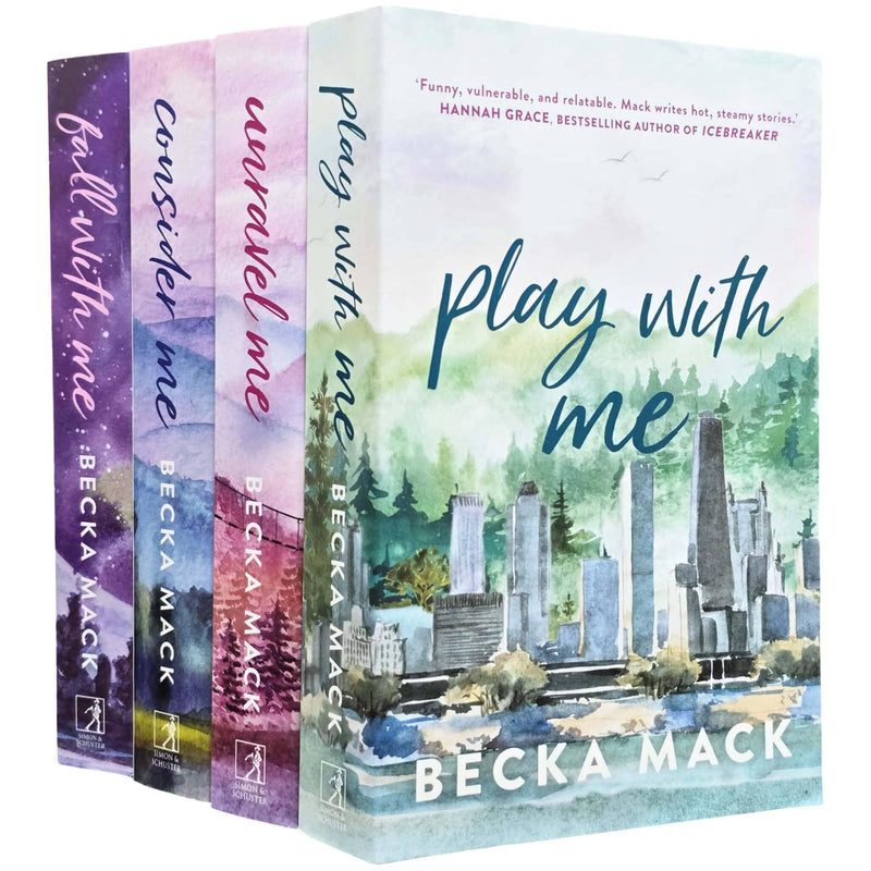 Playing For Keeps Series by Becka Mack 4 Books Collection (Consider Me, Play with Me, Unravel Me and Fall With Me)