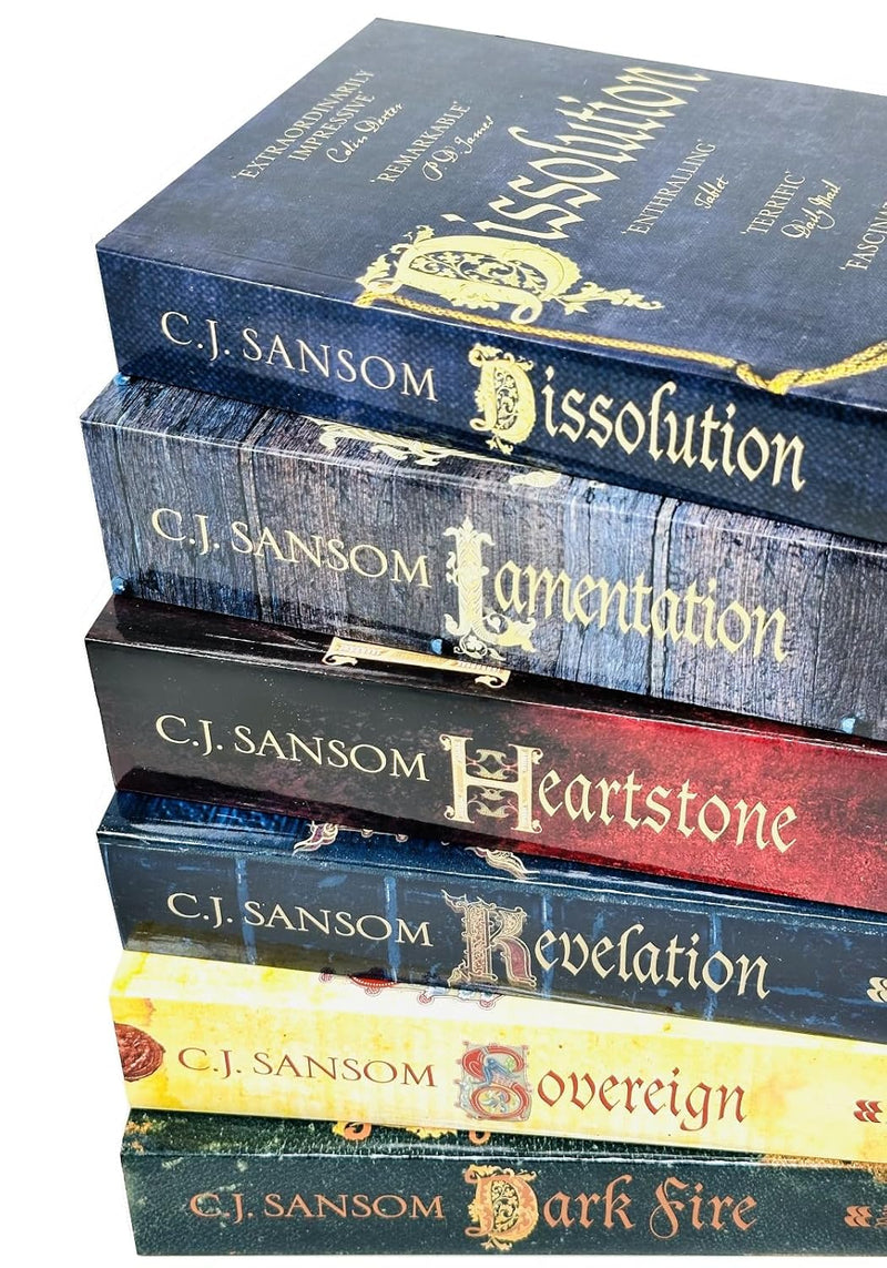 The Shardlake Series Collection 6 Books Set By C.J. Sansom, Dissolution Dark Fire