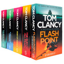 Tom Clancy Flash Point, The Sum of All Fears, Debt of Honor, Executive Orders and The Bear and The Dragon by Don Bentley and Tom Clancy 5 Books Collection Set