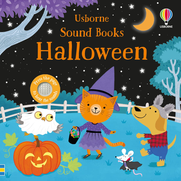 Usborne Halloween Sound Book (Boardbook): A Halloween Book for Kids By Sam Taplin