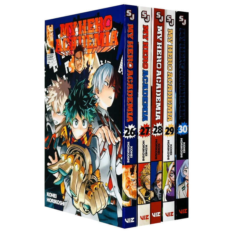 My Hero Academia Volume 26-30 Collection 5 Books Set By Kohei Horikoshi