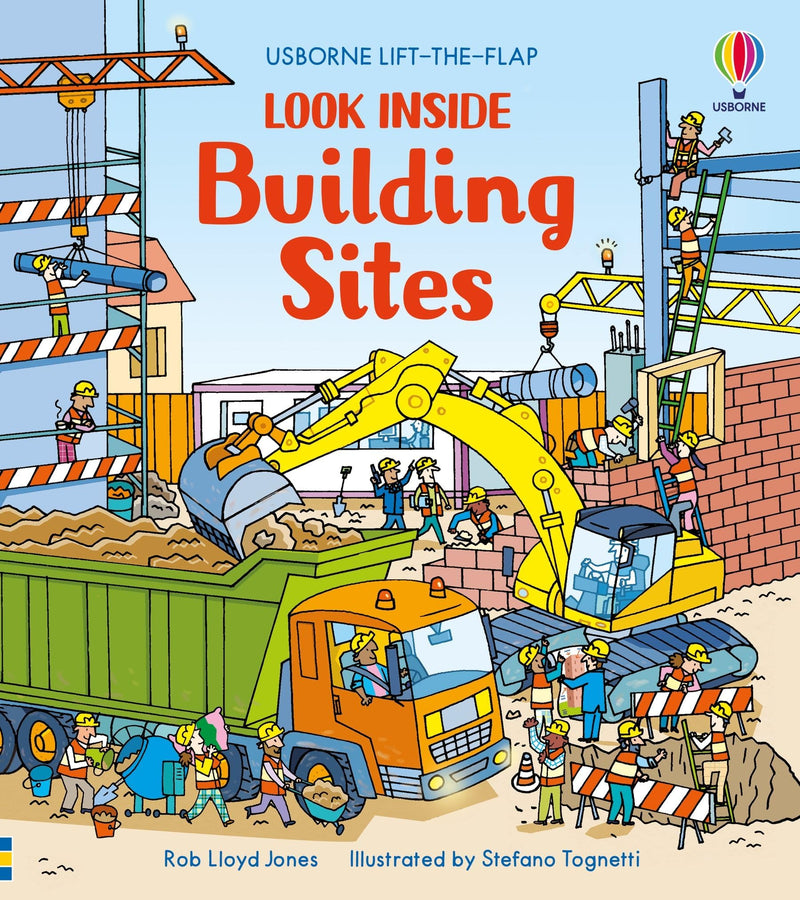 Explore the Exciting World of Construction with Look Inside a Building Site (5+ years, Boardbook) - Perfect for Young Learners!