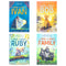 Katherine Applegate Collection 4 Books Set (One and Only Ivan, The One and Only Bob, Only Ruby, Only Family)