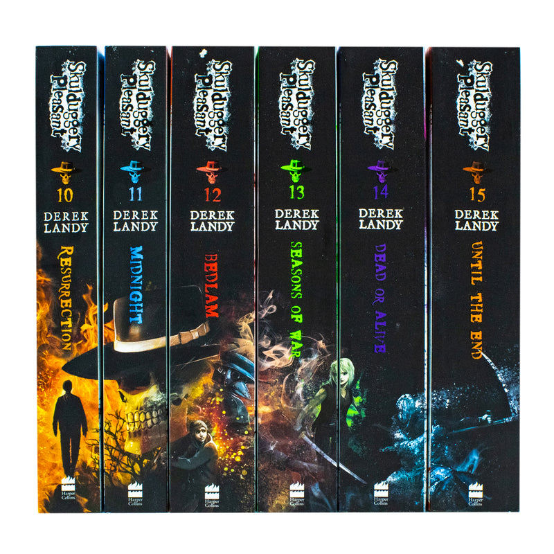 Derek Landy Skulduggery Pleasant Series 6 Books Collection Set  (Book 10 - 15)