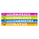 DK Super Simple Study Guide 4 Books Collection Set (Super Simple Maths, Chemistry, Physics & Biology)