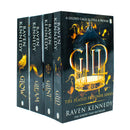 The Plated Prisoner Series Collection 4 Books Set By Raven Kennedy (Gild, Glint, Gleam,Glow)