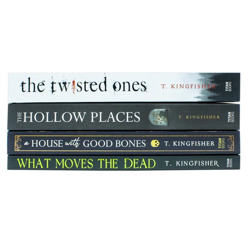 T Kingfisher 4-Book Collection Set:Gripping Horror & Fantasy Tales– What Moves The Dead, A House with Good Bones, The Hollow Places & The Twisted Ones