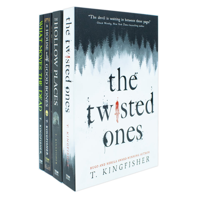 T Kingfisher 4-Book Collection Set:Gripping Horror & Fantasy Tales– What Moves The Dead, A House with Good Bones, The Hollow Places & The Twisted Ones