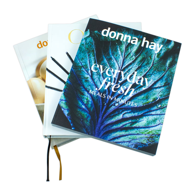 Donna Hay Collection 3 Books Set (One Pan Perfect, Even More Basics to Brilliance and Everyday Fresh)