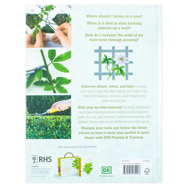 RHS Pruning and Training Revised Edition, A Guide for Budding Gardeners and Professionals Covering Over 800 Plants on How to Prune Effectively and Efficiently