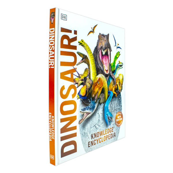 Knowledge Encyclopedia Dinosaur!: Explore 60+ Prehistoric Creatures | Fun, Educational Science Book for Kids 8+ with Facts, Images & Adventure