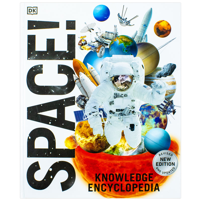 Knowledge Encyclopedia Space! Book | The Ultimate Kids’ Guide to the Universe, Planets, Stars & Black Holes – Fun Science & Astronomy Learning