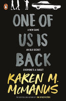 One of Us Is Back by Karen McManus, Paperback, Young Adult Mystery Series  for Ages 12+ with Thrilling Suspense and Drama