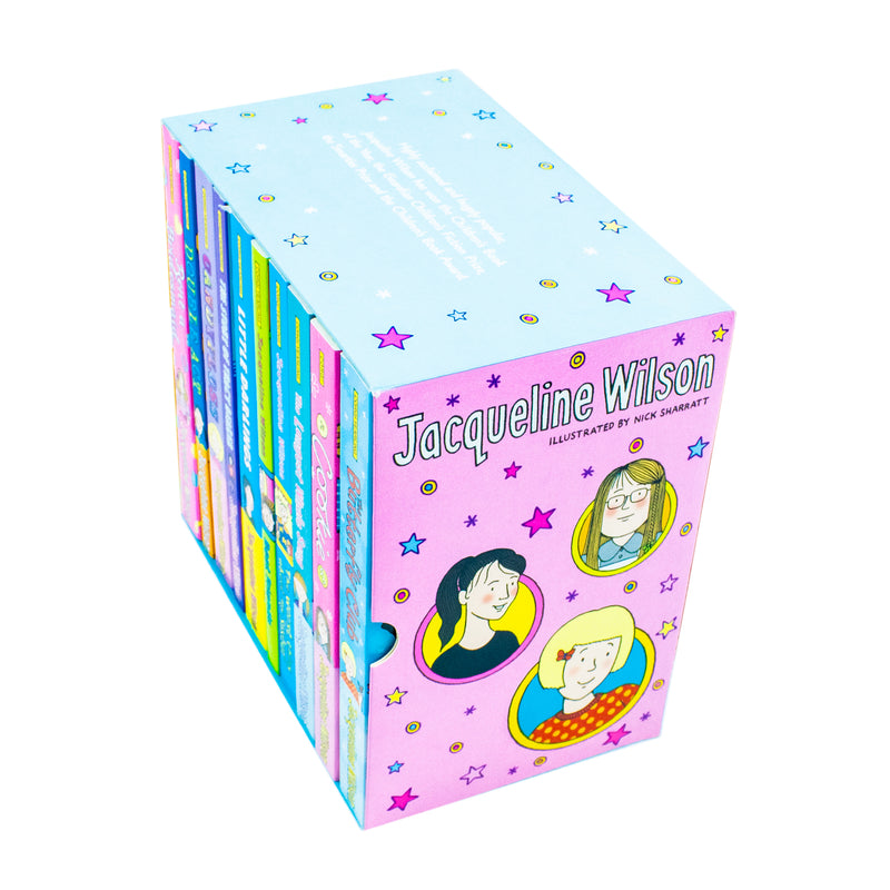 Jacqueline Wilson 10 Books Box Collection Set Pack Illustrated By Nick Sharratt