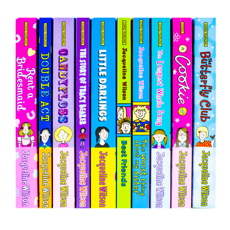 Jacqueline Wilson 10 Books Box Collection Set Pack Illustrated By Nick Sharratt