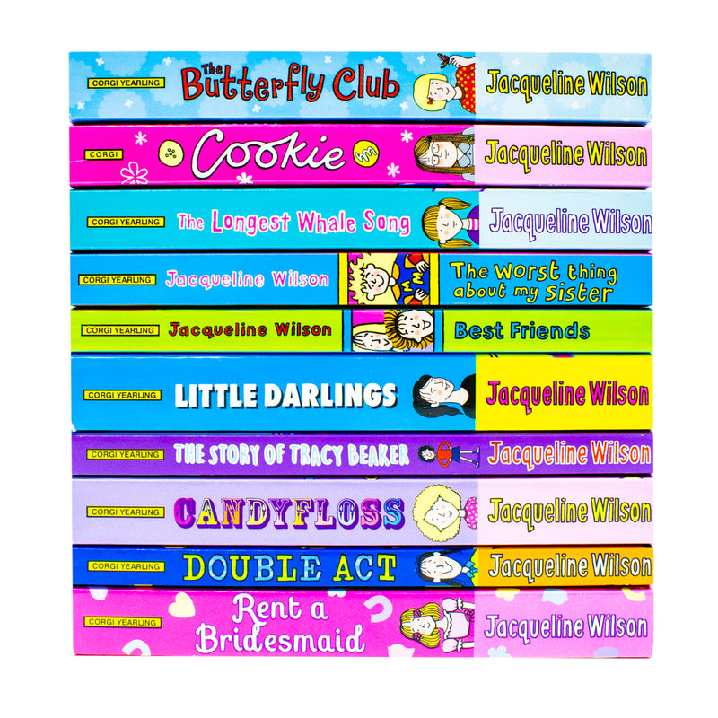 Jacqueline Wilson 10 Books Box Collection Set Pack Illustrated By Nick Sharratt