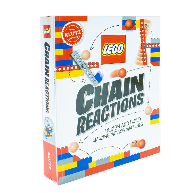 Explore the Lego Chain Reactions Activity Book by Klutz: Over 30 Essential Lego Elements for Creative Fun and Learning Building Interactive (7+ years)