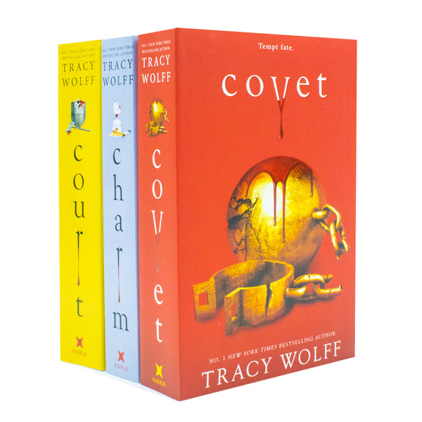 Crave Series 3 Books Collection Set By Tracy Wolff (Covet, Court, Charm)