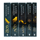 The Plated Prisoner Series 5 Books Collection Set by Raven Kennedy (Gild, Glint, Gleam, Glow, Gold)