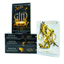 The Plated Prisoner Series 5 Books Collection Set by Raven Kennedy (Gild, Glint, Gleam, Glow, Gold)