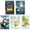 The Plated Prisoner Series 5 Books Collection Set by Raven Kennedy (Gild, Glint, Gleam, Glow, Gold)