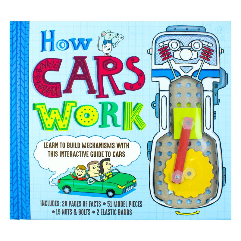 How Cars Work, Learn To Build Mechanisms With This Interactive Guide To Cars By Nick Arnold