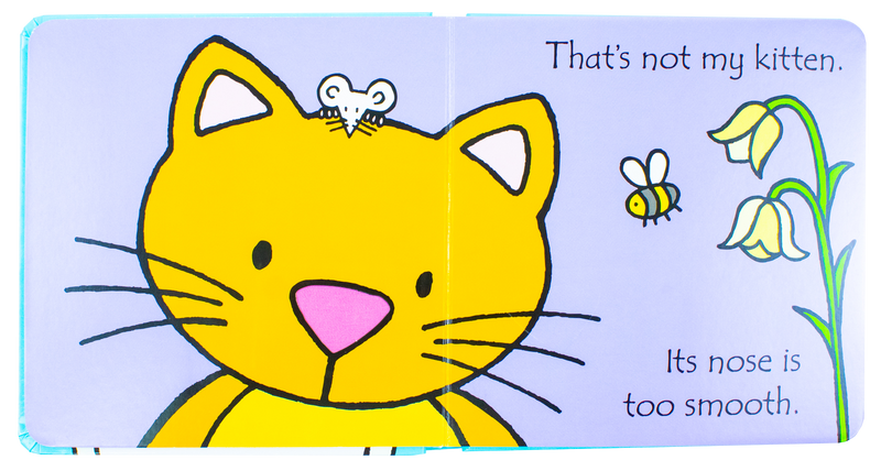 That's Not My Kitten, A Touchy Feely Board Book by Fiona Watt for Interactive Storytime, Perfect for Children Aged 0-5 Years