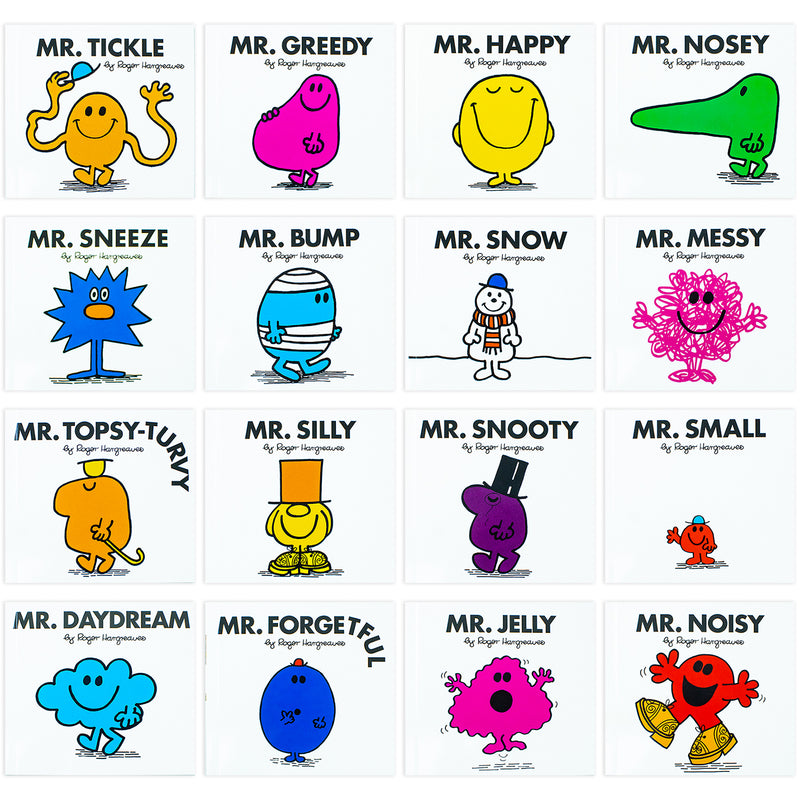 Mr. Men Complete Collection by Roger Hargreaves: 48 Fun and Classic Children's  Books – Illustrated Stories for Young Readers and Family Reading