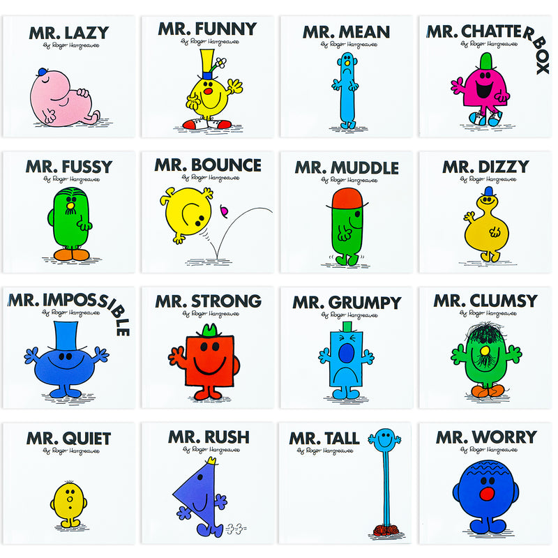 Mr. Men Complete Collection by Roger Hargreaves: 48 Fun and Classic Children's  Books – Illustrated Stories for Young Readers and Family Reading