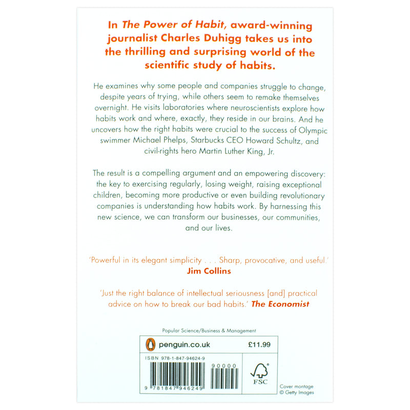 The Power of Habit Why We Do What We Do in Life and Business Book Charles Duhigg