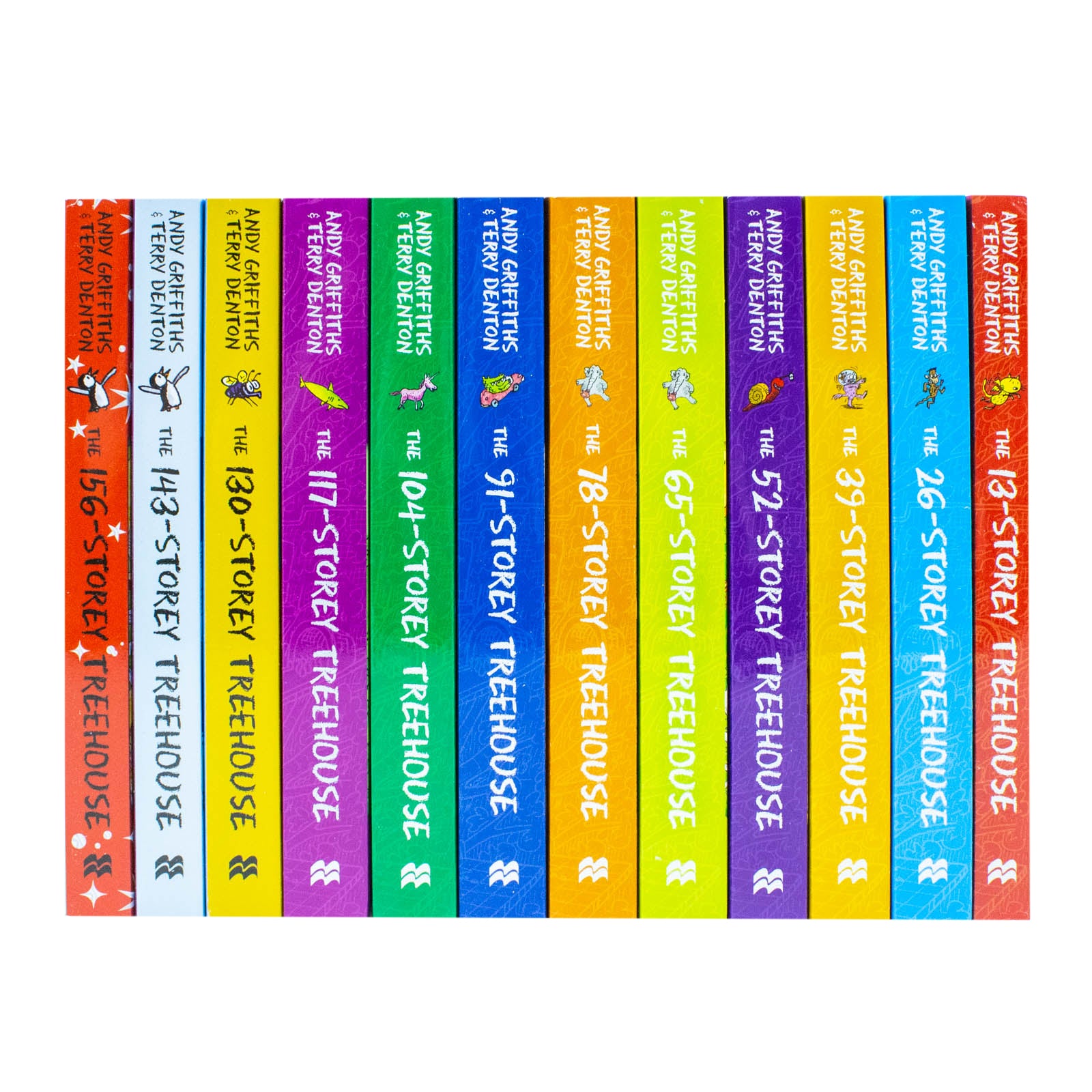 Andy Griffiths The Treehouse Collection 12 Books Set 156-Storey, 143-S ...