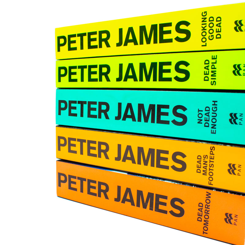 Discover the Roy Grace Mystery Series Collection Books 1-5 by Peter James - Engaging Fiction for Young Adults and Older Readers