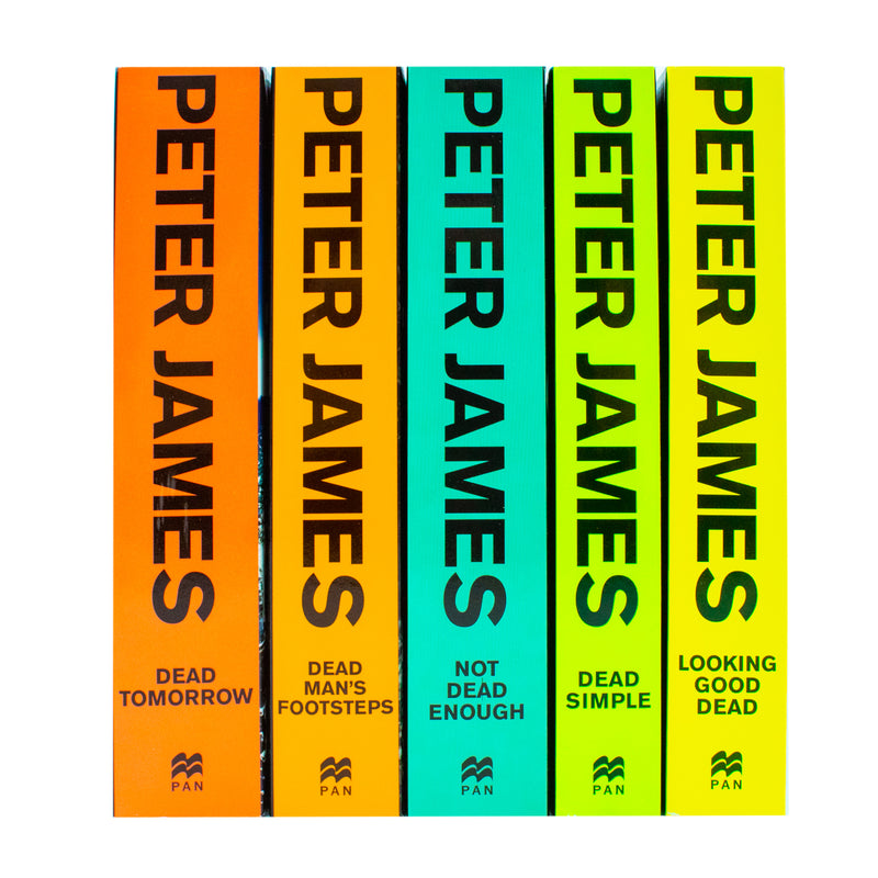 Discover the Roy Grace Mystery Series Collection Books 1-5 by Peter James - Engaging Fiction for Young Adults and Older Readers