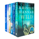 Kristin Hannah 6 Paperback Books Collection Set - Firefly Lane, Wild, Night Road, Between Sisters, True Colours & Fly Away: Drama & Heartwarming Tales