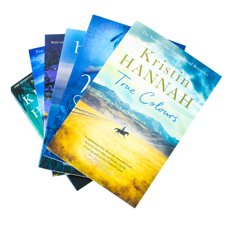 Kristin Hannah 6 Paperback Books Collection Set - Firefly Lane, Wild, Night Road, Between Sisters, True Colours & Fly Away: Drama & Heartwarming Tales