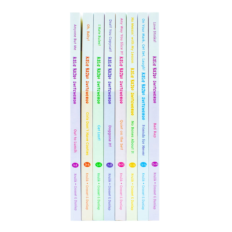 The Katie Kazoo Switcheroo 8 Flips Books With 16 Stories Collection Box Set Plus Bookmark