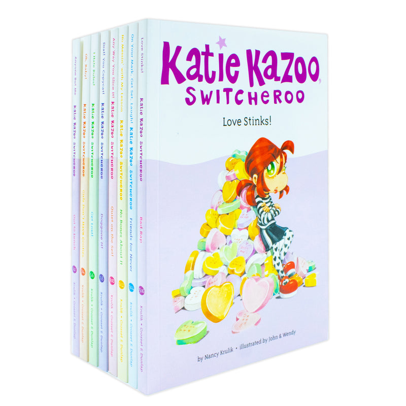 The Katie Kazoo Switcheroo 8 Flips Books With 16 Stories Collection Box Set Plus Bookmark