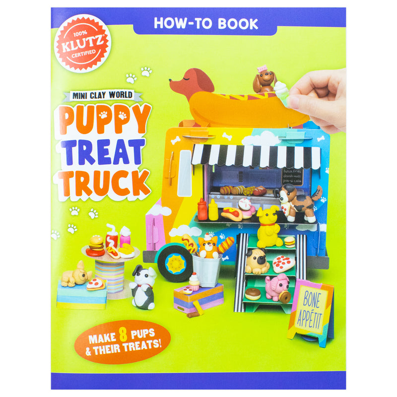 mini clay world puppy treat truck: a fun hardback craft book for 8+ years old kids By Klutz