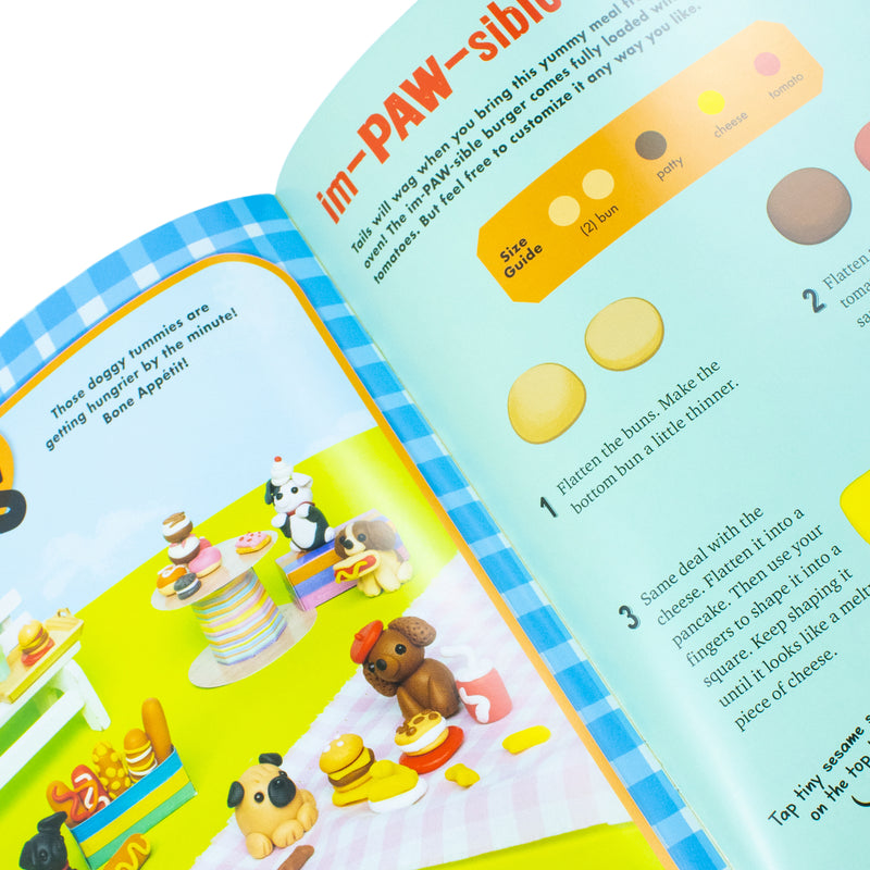 mini clay world puppy treat truck: a fun hardback craft book for 8+ years old kids By Klutz