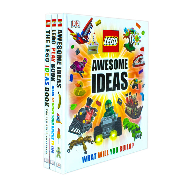 DK Lego Activity Ideas Collection 3 Book Set, Lego Play, Lego Ideas, Awsome Ideas