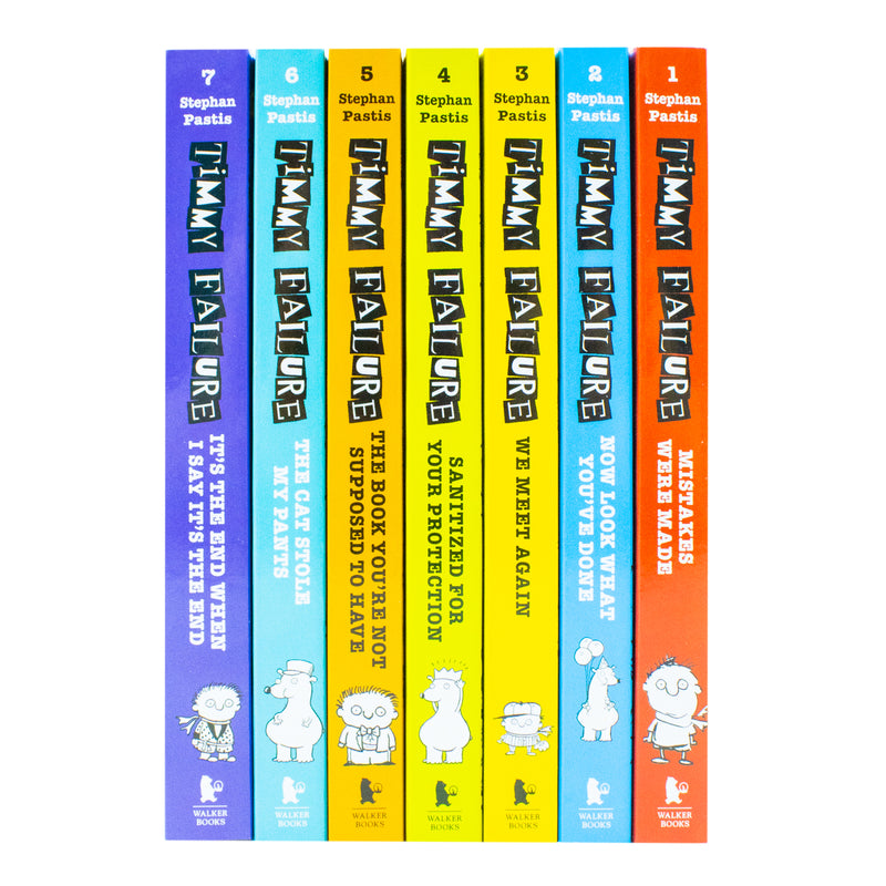 Timmy Failure's Finally Great Boxed Set 7 Books Collection Series (Volume 1-7)