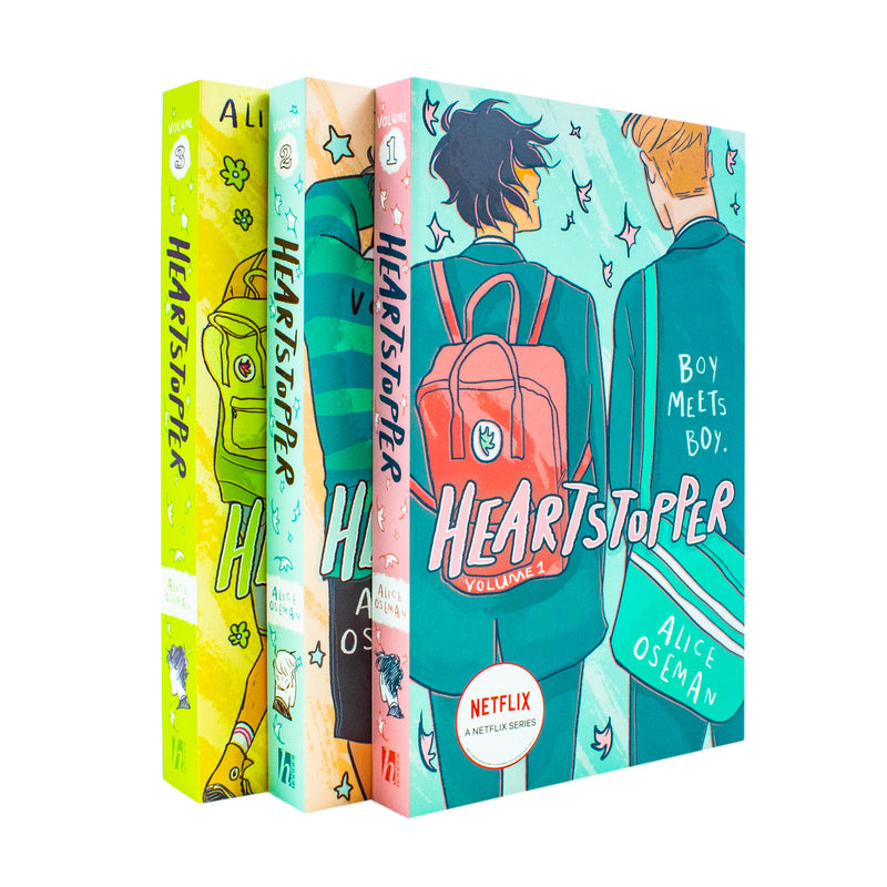 The Heartstopper Collection 3 Books Box Set By Alice Oseman