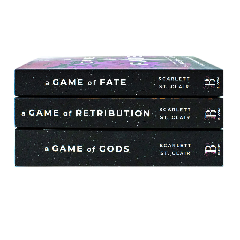 Hades x Persephone Saga 3 Books Collection Set By Scarlett St. Clair (Game of Gods, Game of Retribution, Game of  Fate)