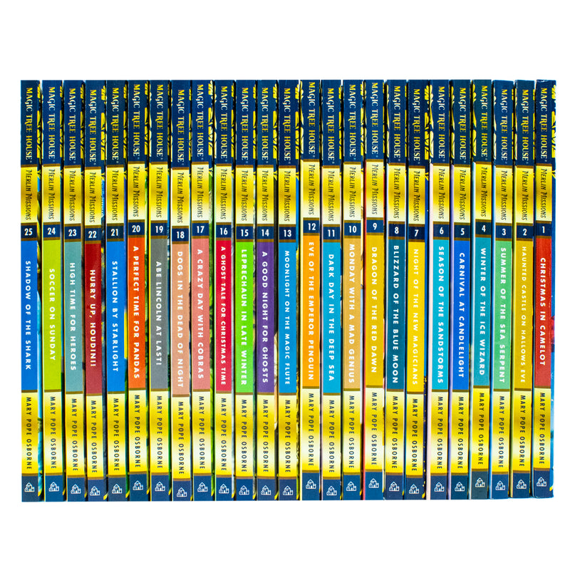 Magic Tree House Merlin Missions 1-25 Boxed Set (Mth Merlin Mission) (Magic  Tree House (R) Merlin Mission)