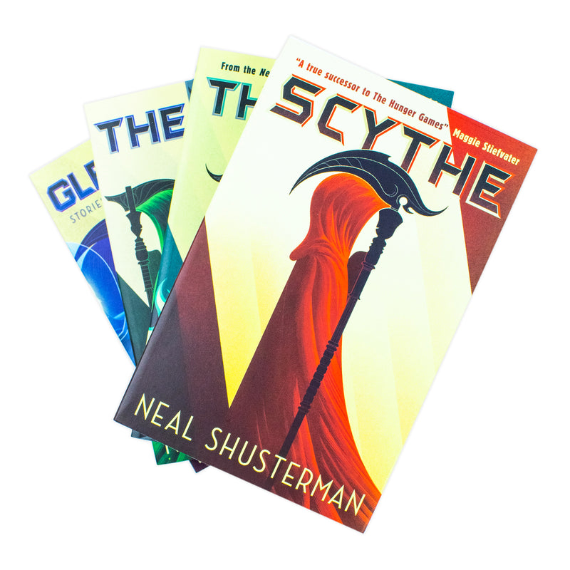 Arc of a Scythe Series 4 Books Box Set Collection By Neal Shusterman (The Toll,Thunderhead, Scythe, Gleanings)