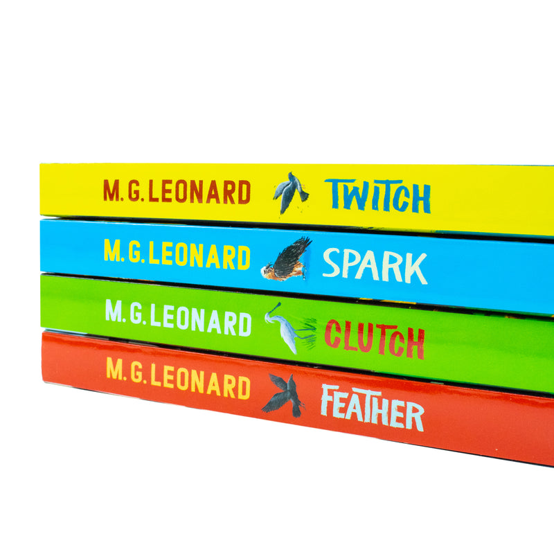 The Twitchers Series 4 Books Collection Set (Twitch, Spark, Clutch & Feather)