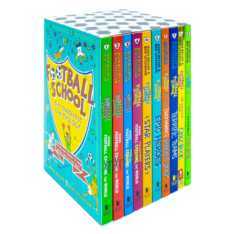 Football School The Fantastic Fan-Thology 10 Books Collection Box Set By Alex Bellos